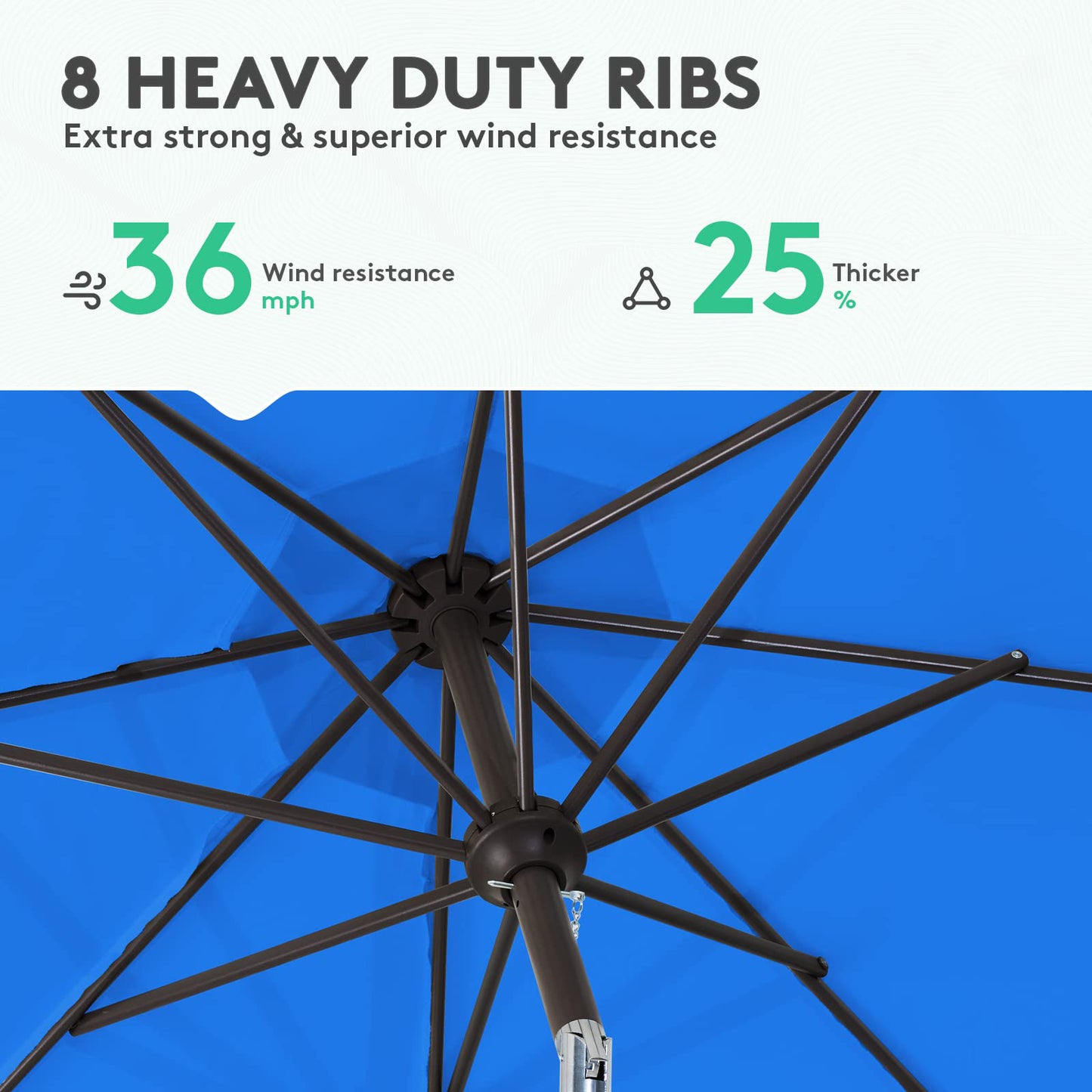 9 ft Patio Umbrella