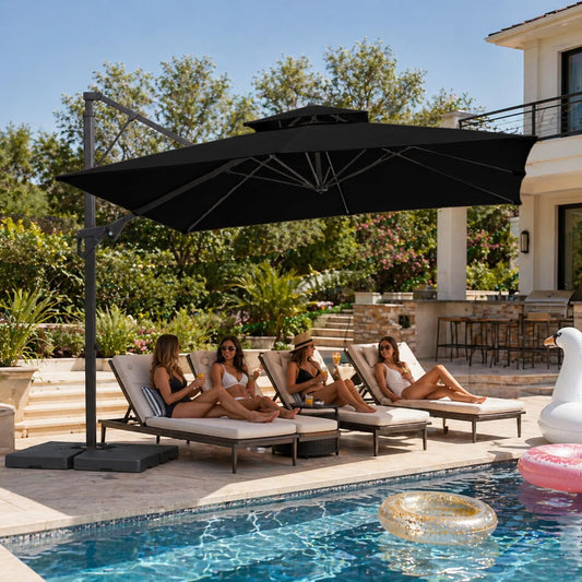 10FT Cantilever Patio Umbrella