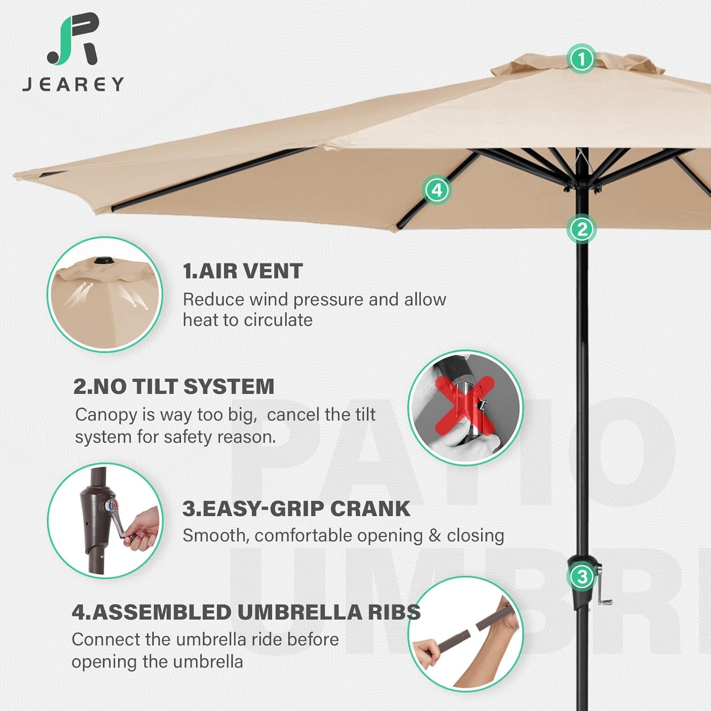 11' Patio Umbrellas