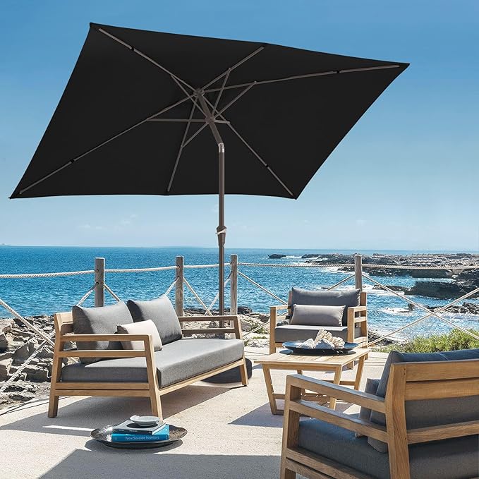 6.5x10 ft Rectangular Patio Umbrellas