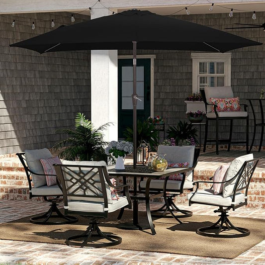 6.5x10 ft Rectangular Patio Umbrellas